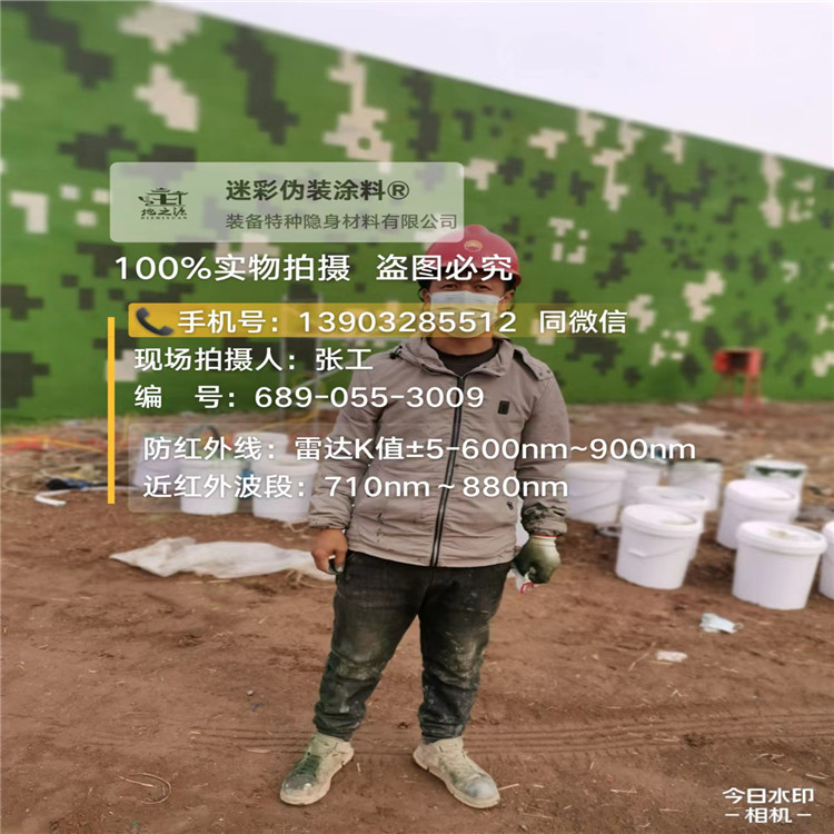 安康​包括外墙、护坡、水泥地面建筑物的迷彩喷涂